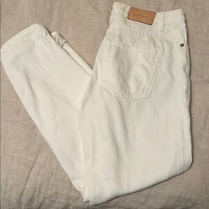 Everlane Lightweight Relaxed Jean 26 Regular Ivory Off White